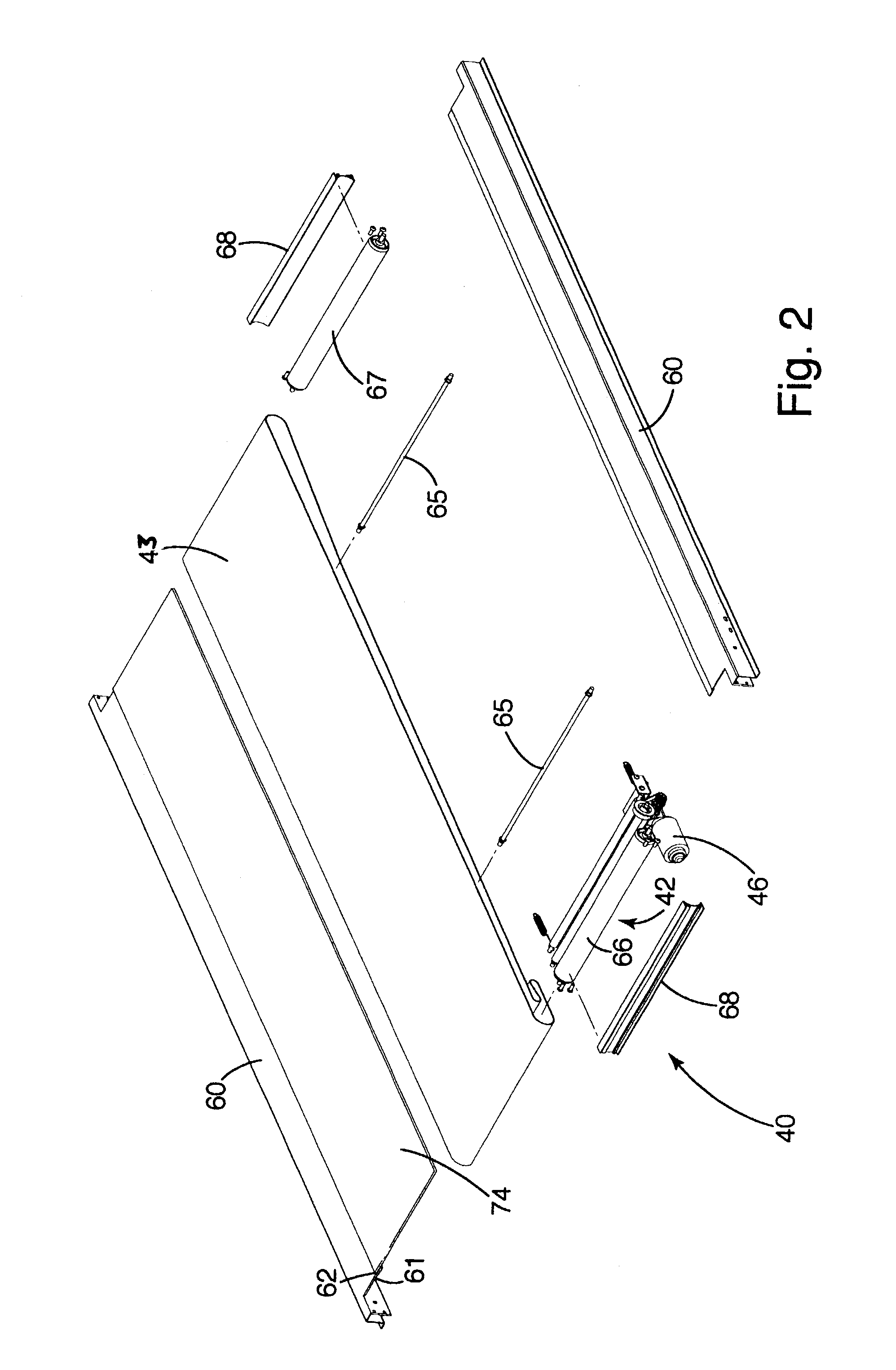 Cargo compartment organizer