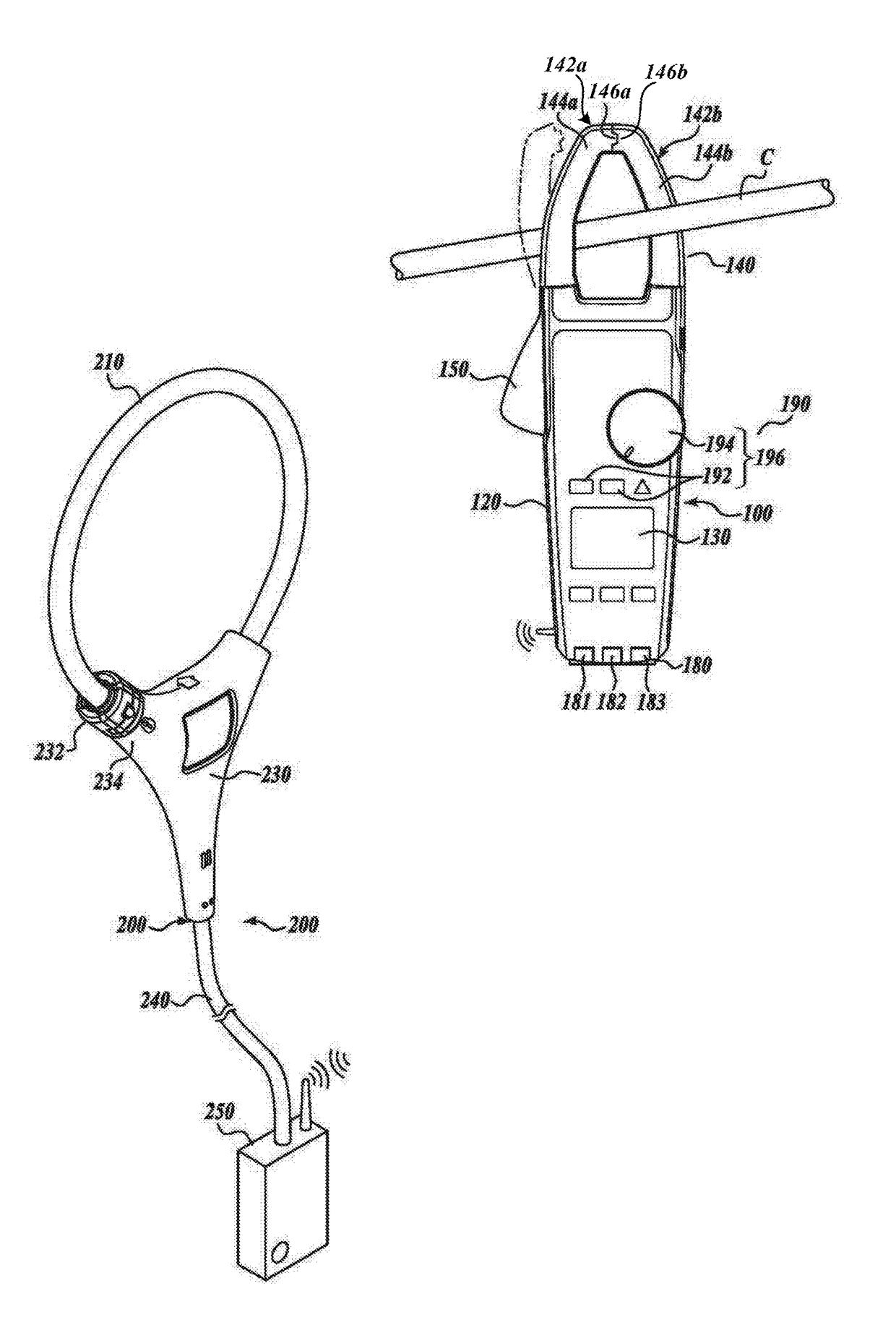 Wireless rogowski coil system