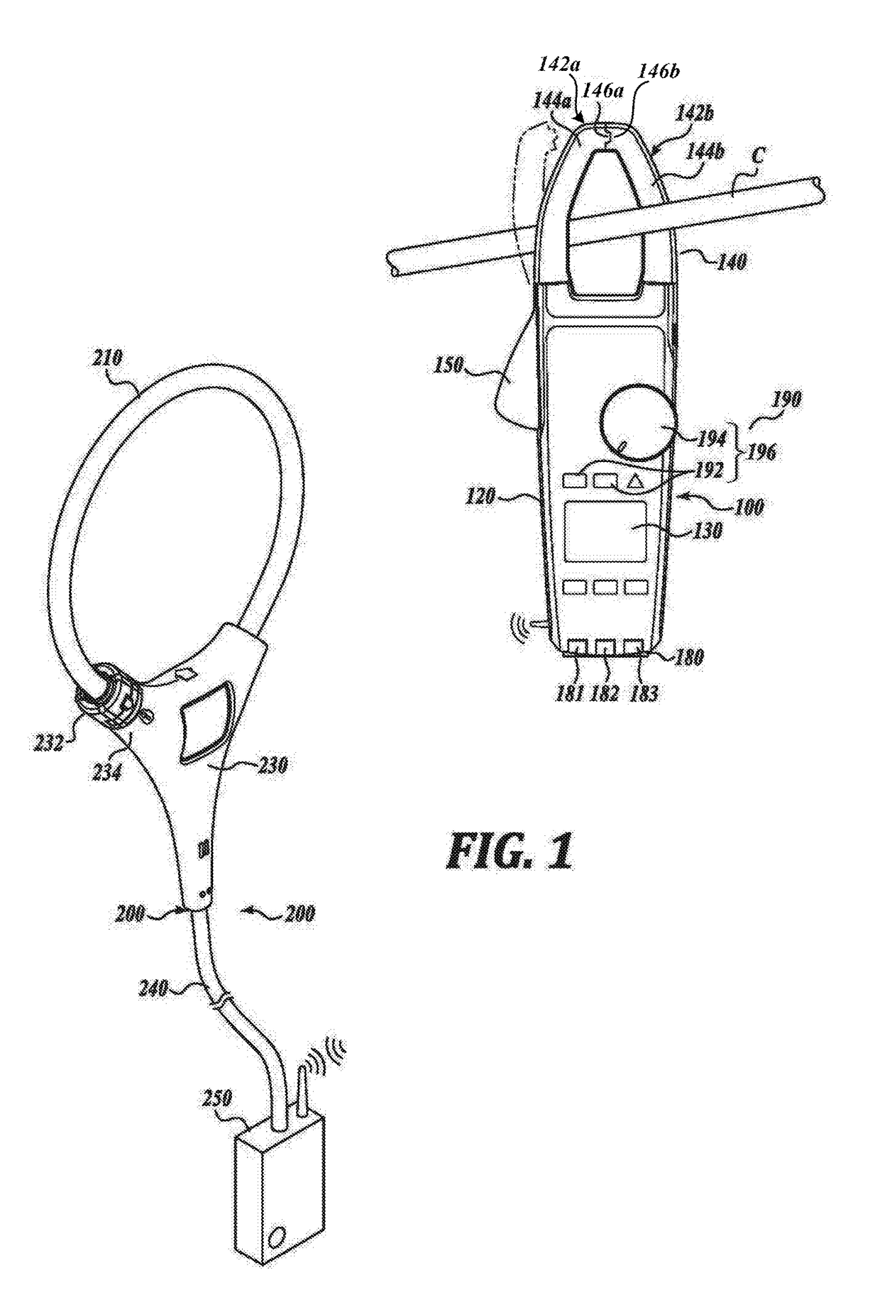 Wireless rogowski coil system