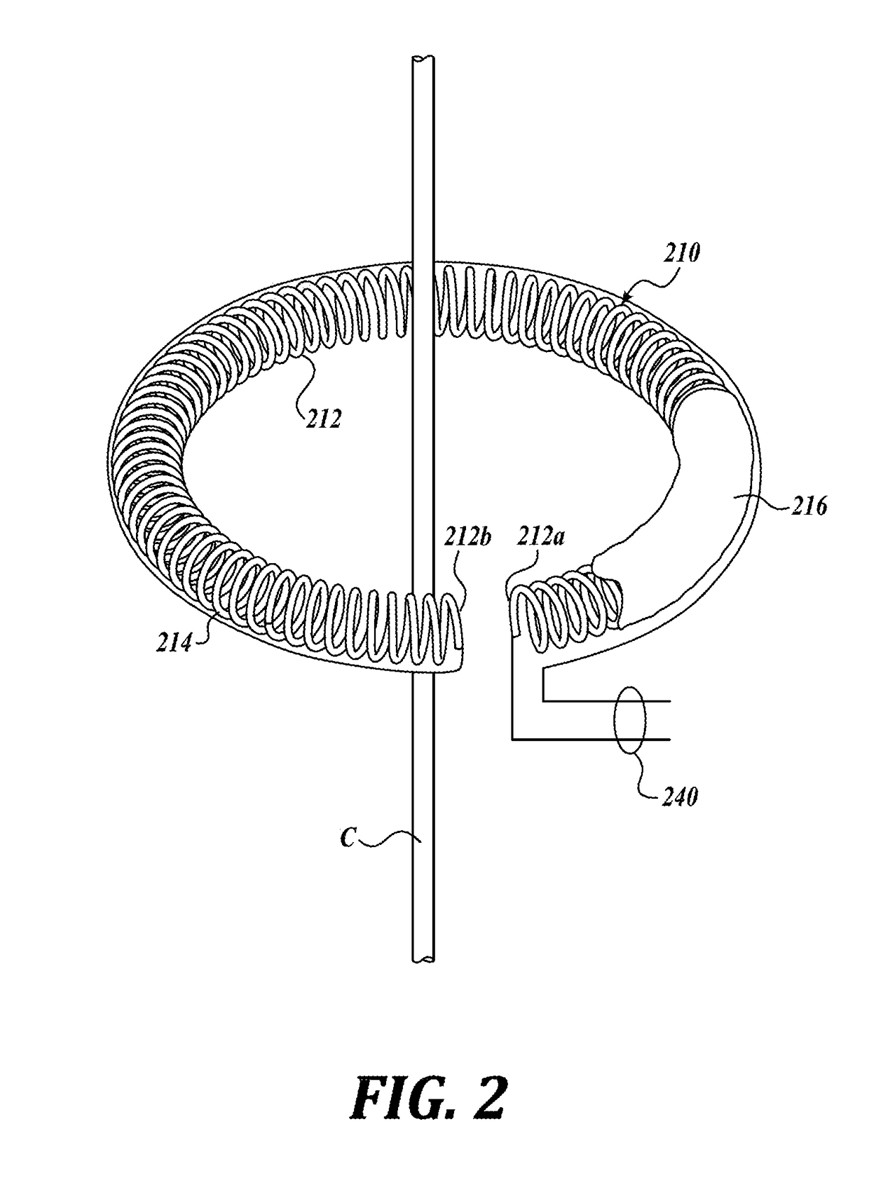 Wireless rogowski coil system