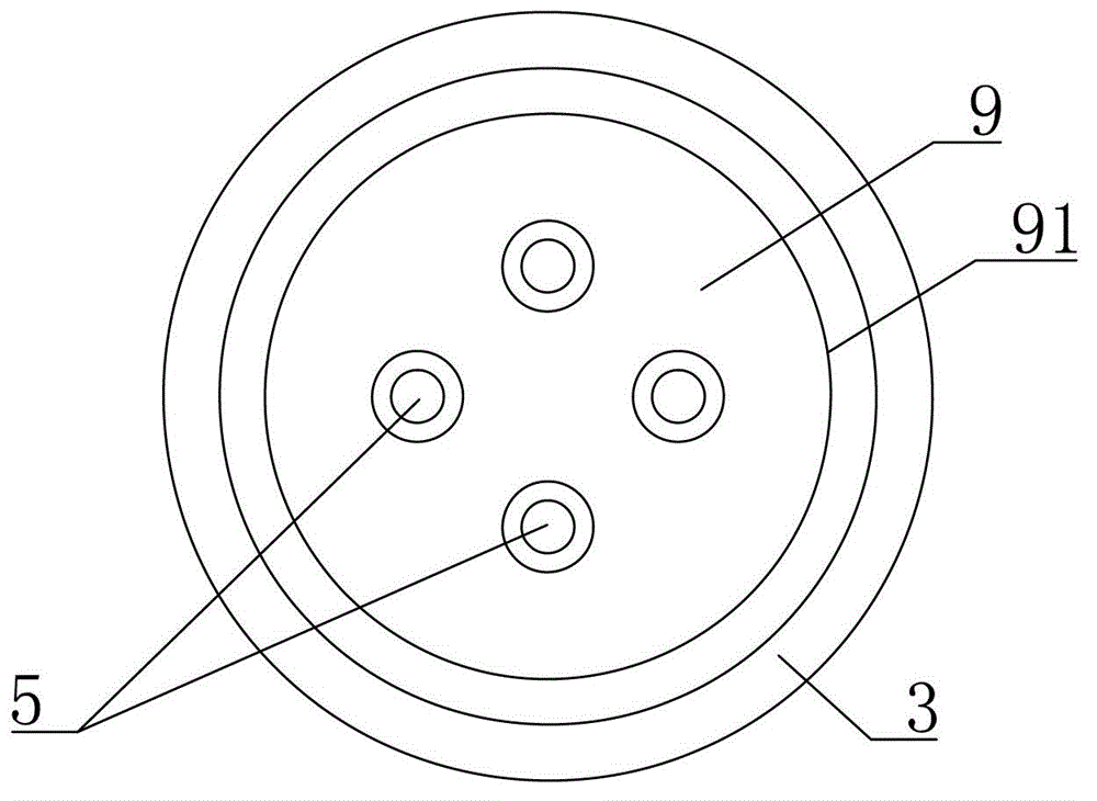 Seam welder electrode wheel for invar boards of liquid cargo tank of LNG ship