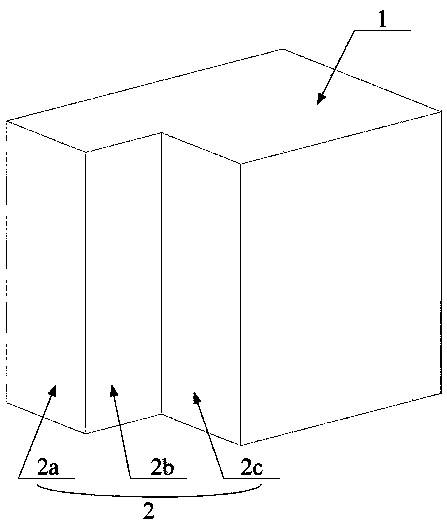 Electromagnetic adsorption device for packaging box