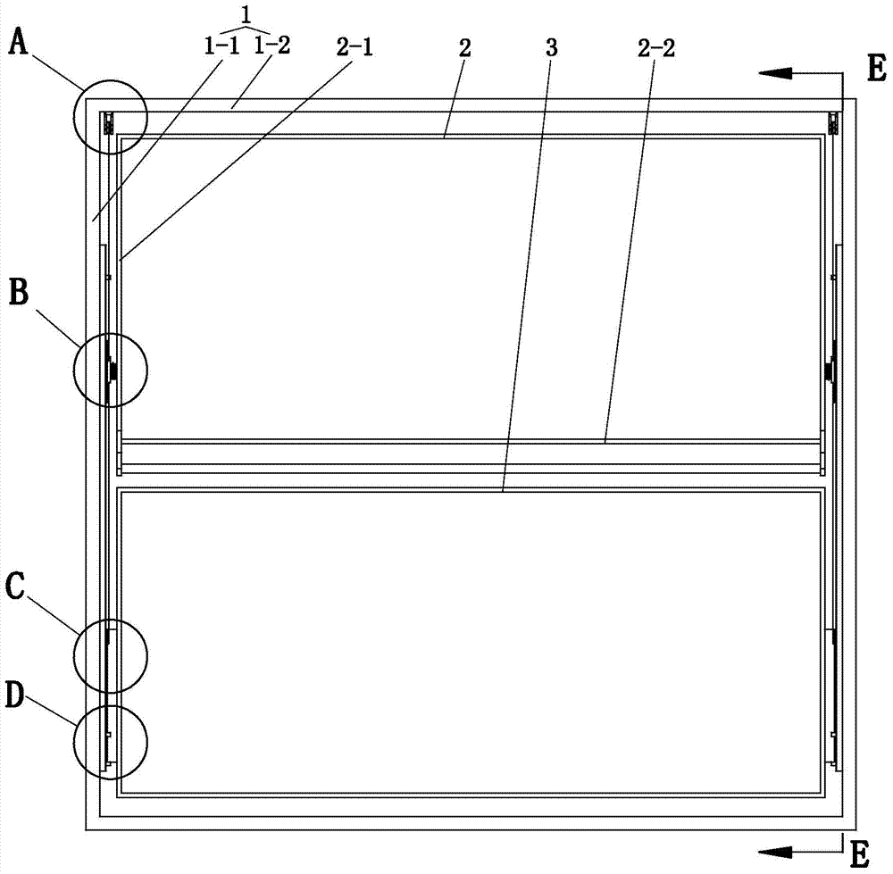 Box body lifting structure of storage cabinet