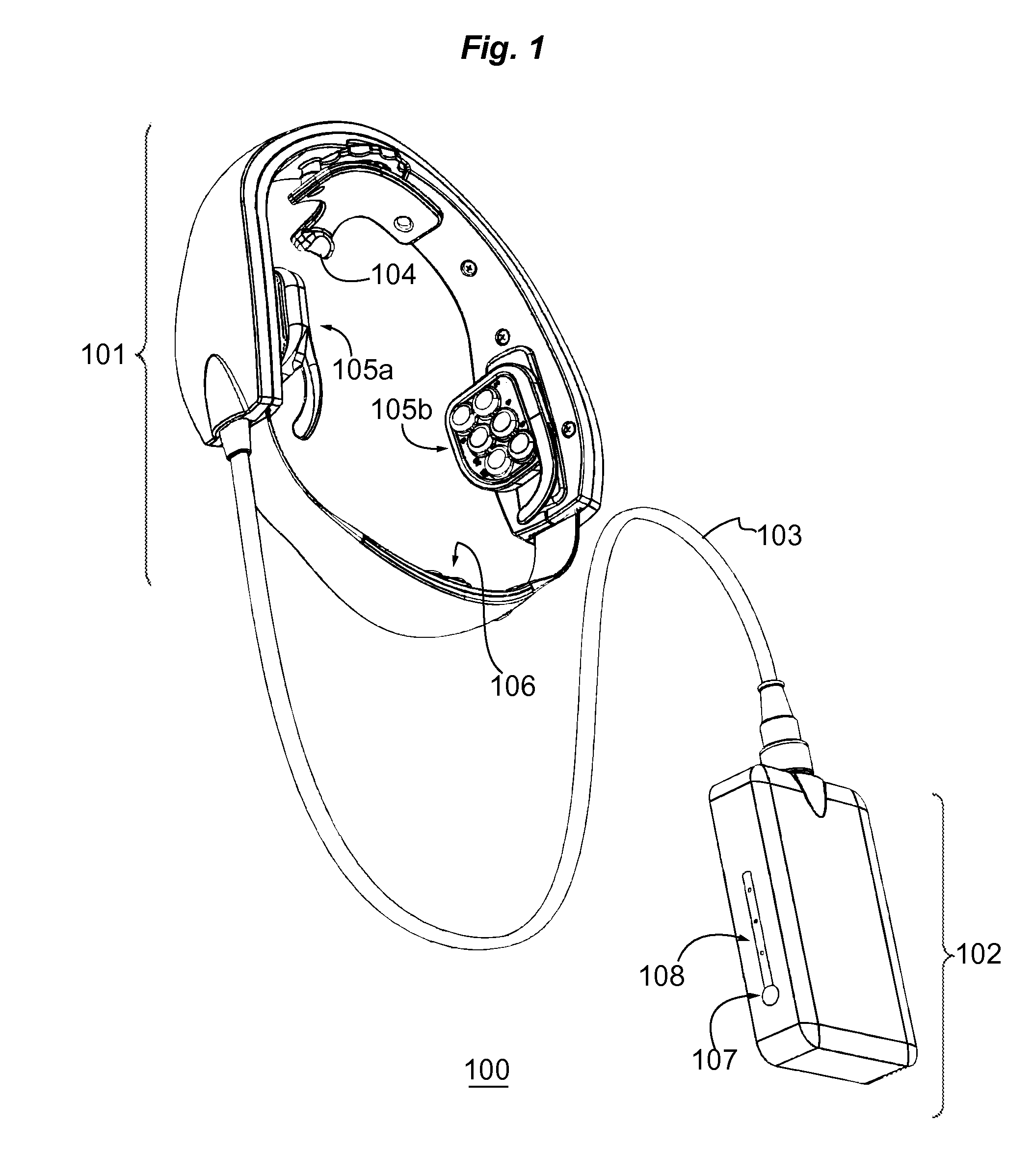 Non-invasive transcranial ultrasound apparatus