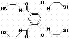 Sulfide heavy metal chelating agent and preparation method thereof