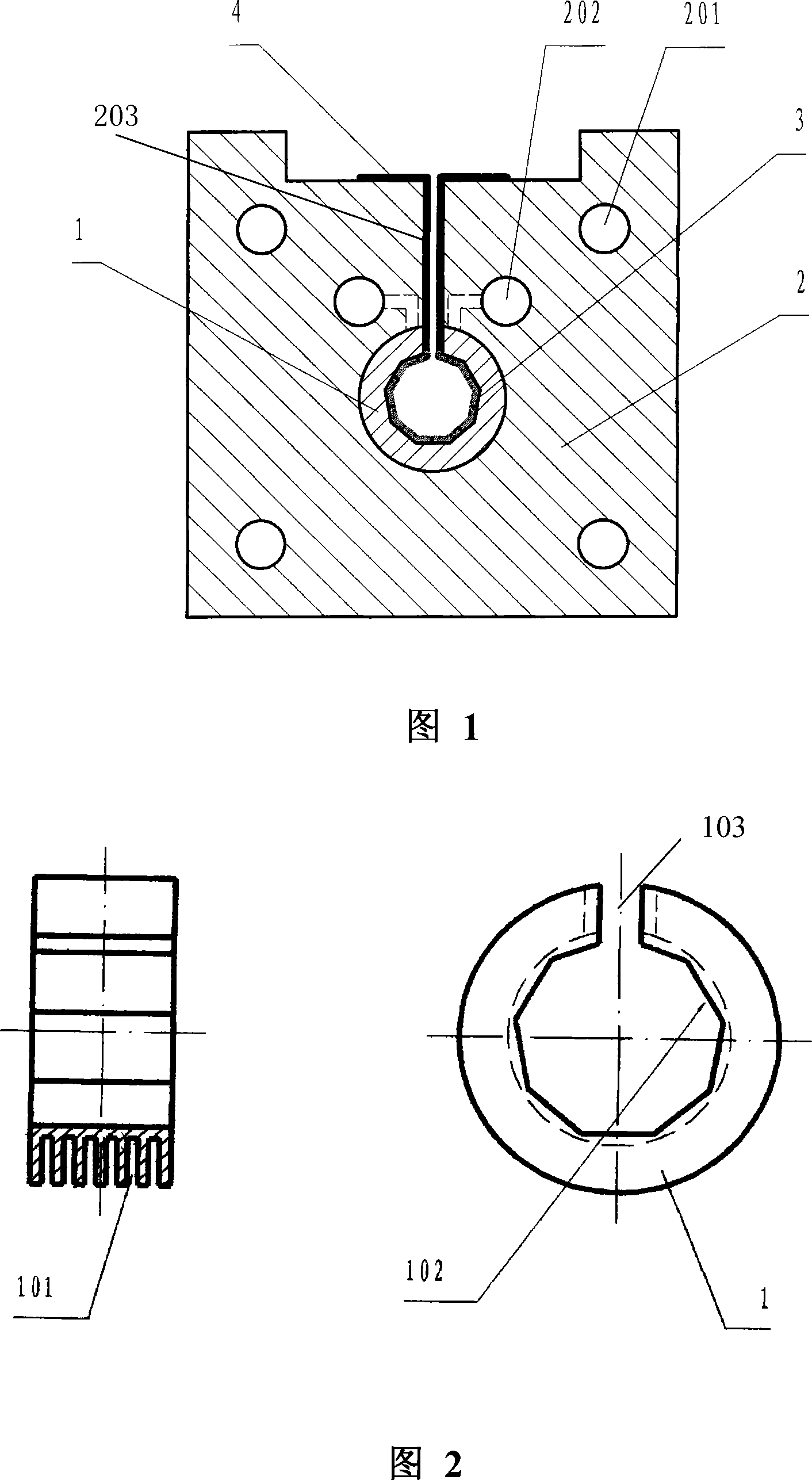 Side surrounding pumping module used for rod-shaped laser medium