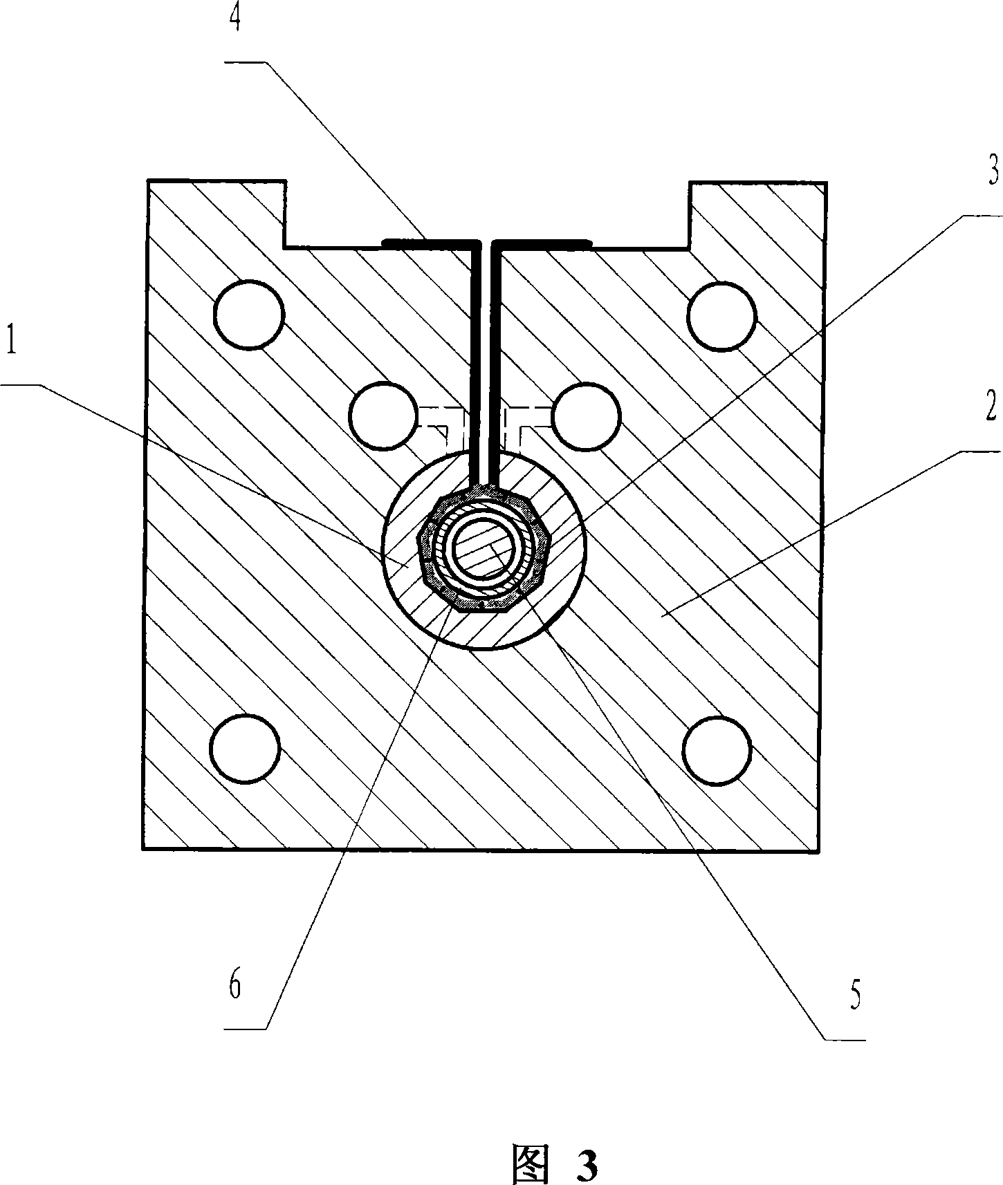 Side surrounding pumping module used for rod-shaped laser medium