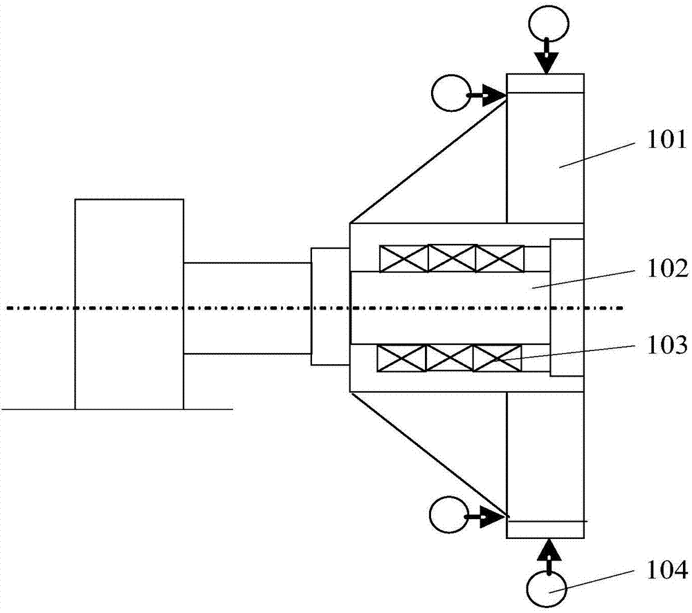 Rapid mounting method for flexible transmission device of large sintering machine