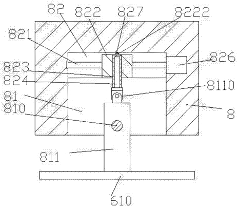 Metal workpiece machining device