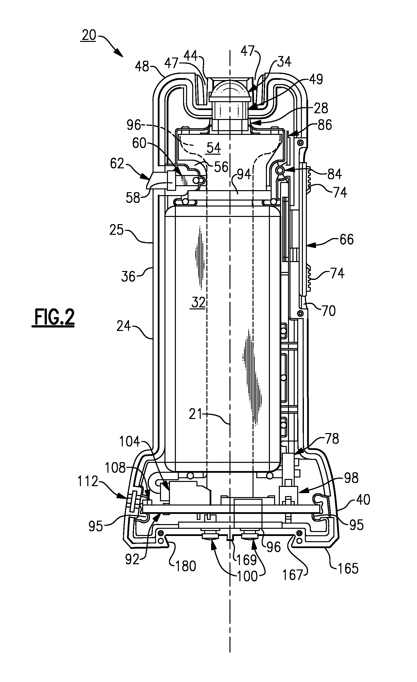 Medical diagnostic instrument having portable illuminator