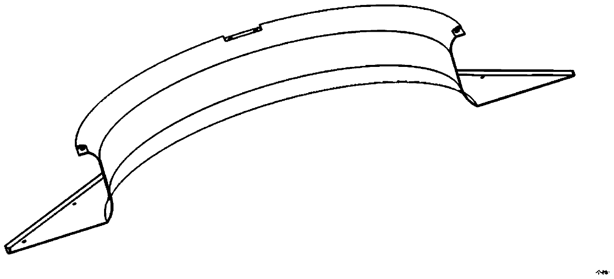 Guide ring device and axial flow fan