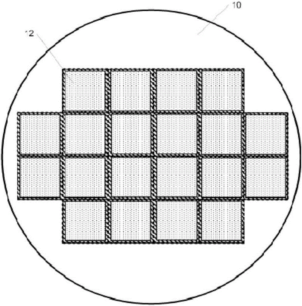 Method of wafer scale fabrication and assembly of a liquid crystal electro-optic device