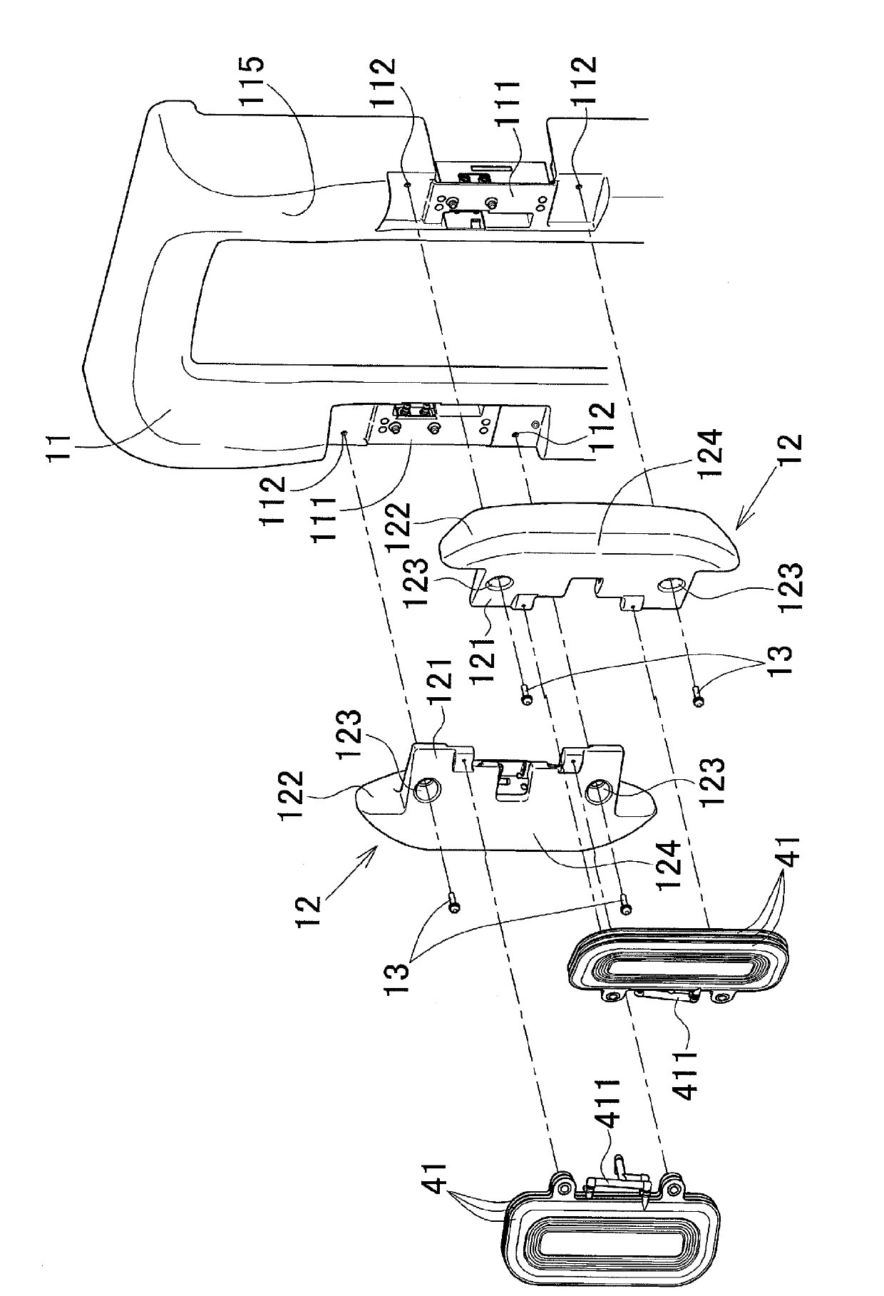 Chair-type massage machine