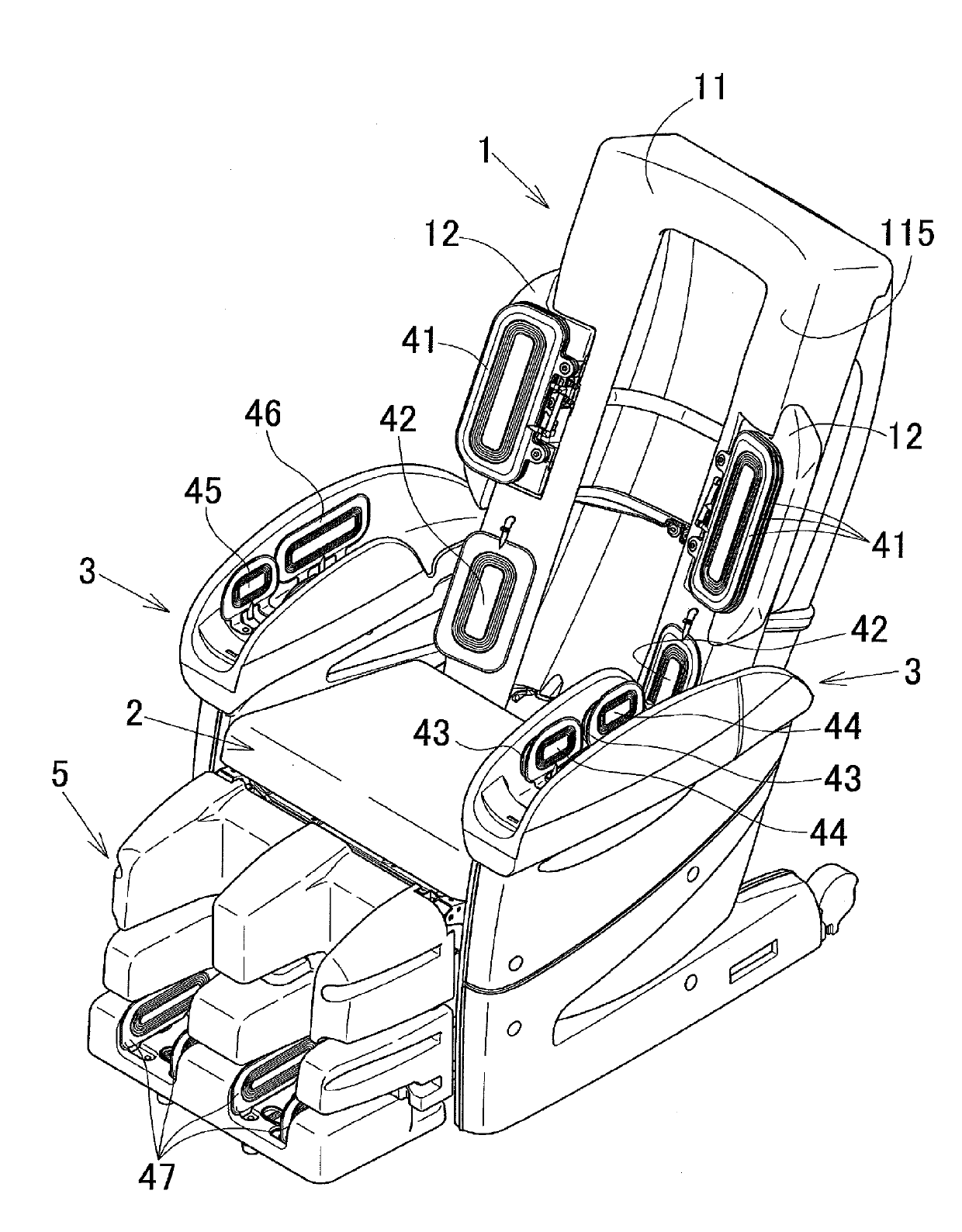 Chair-type massage machine