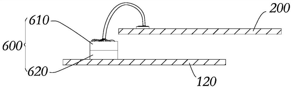 Operation display device of clothes treatment equipment and clothes treatment equipment