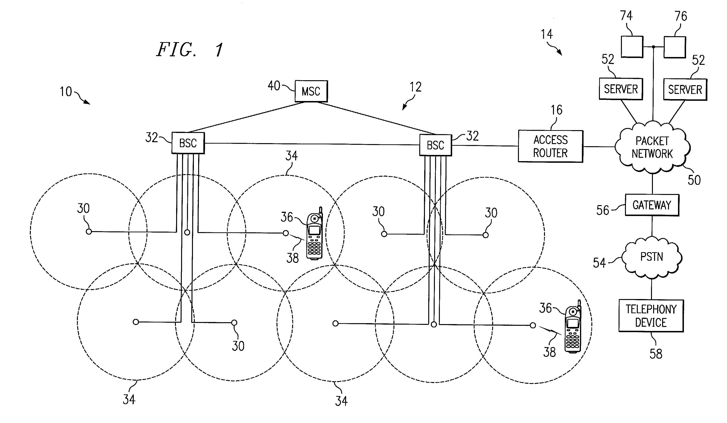 System and method for upgrading service class of a connection in a wireless network