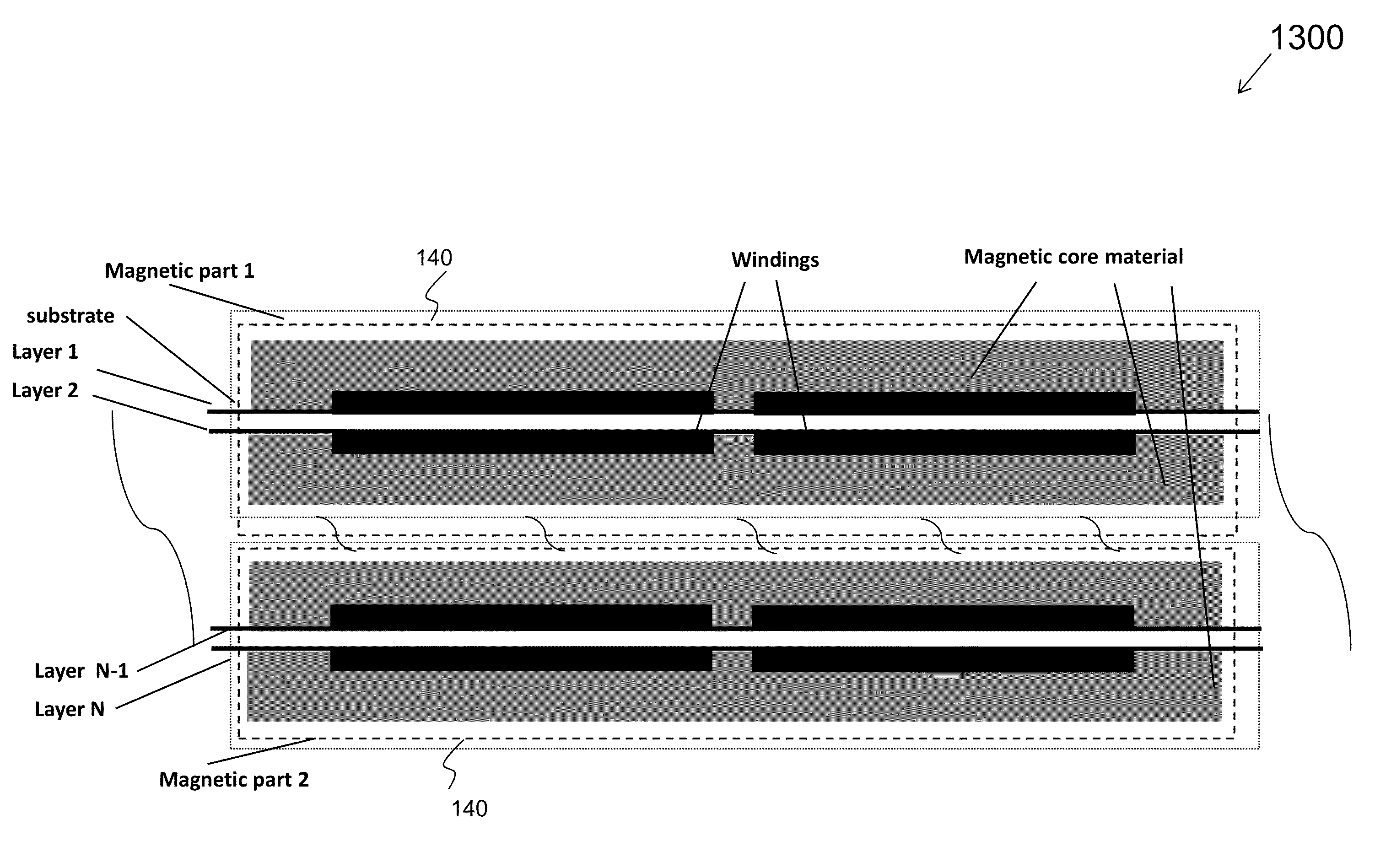 High Density Packaging for Efficient Power Processing with a Magnetic Part