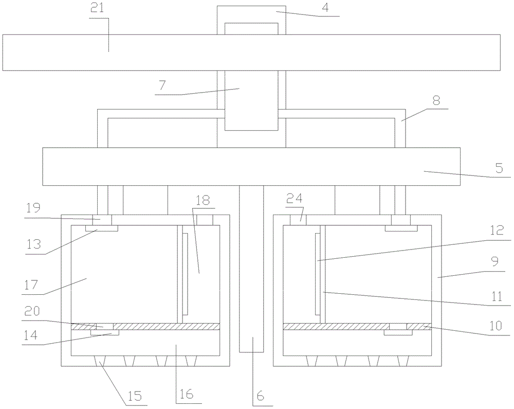 Device for clearing egg products