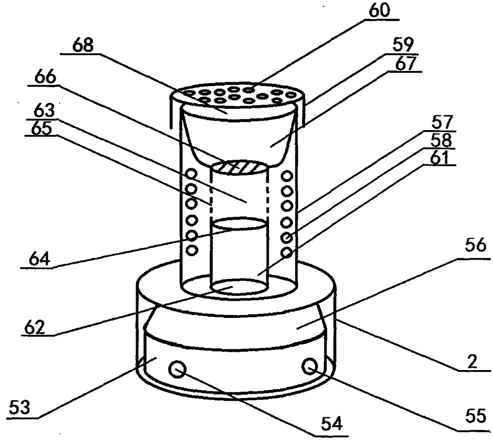 Gastroscope cleaning device for department of gastroenterology