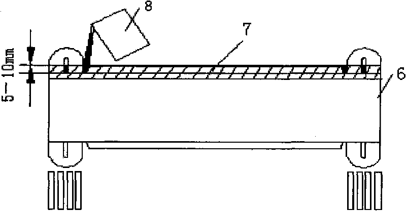 Paint immersing method of stator of outdoor open-type motor