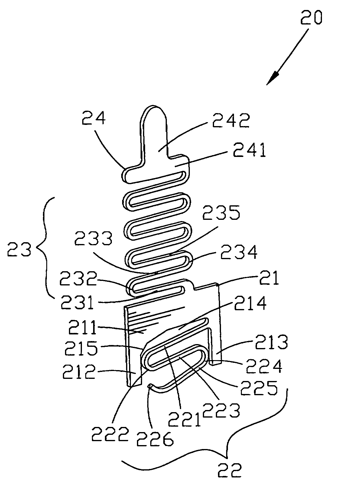 Board to board connector