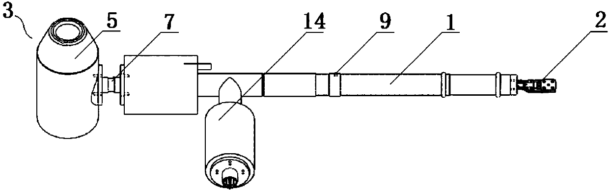 In-situ sample rod for transmission electron microscopy