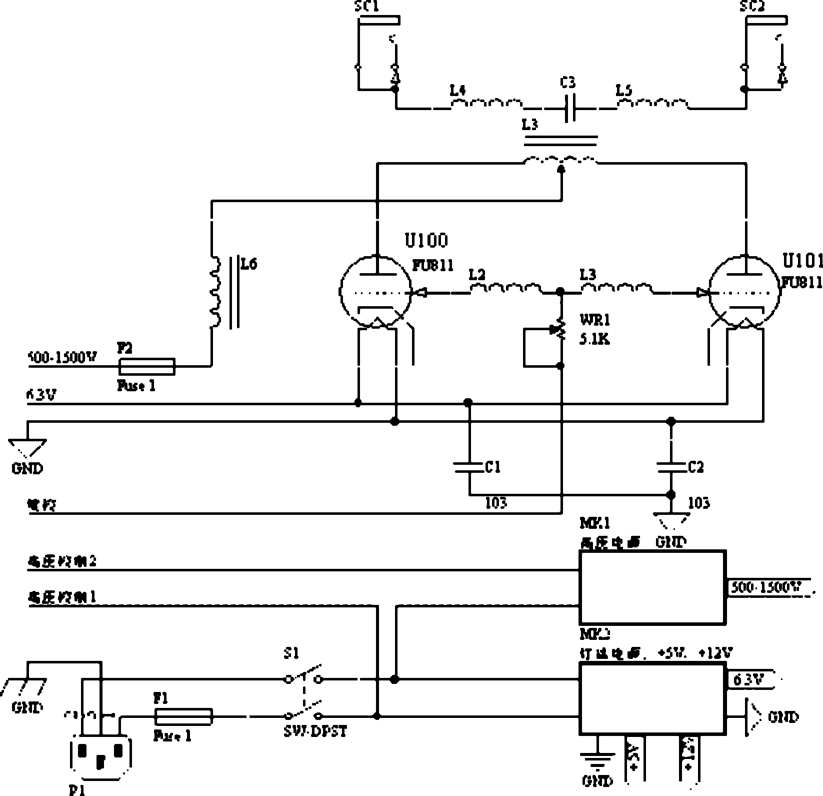 Ultrashort wave electrotherapy device and automatic tuning method thereof