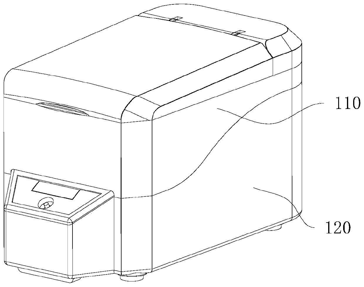 Disinfecting sterilizer for false teeth