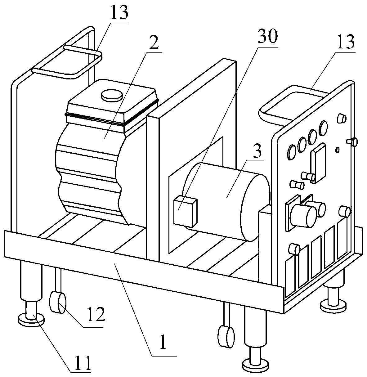 Coaxial permanent magnet power generation electric welding machine