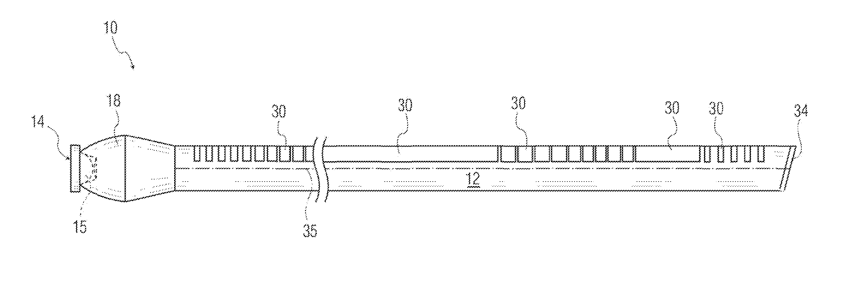 Elongated LED Lighting Arrangement