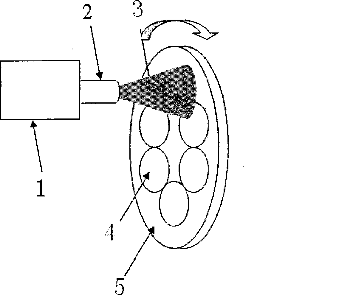 Quartz wafer deep micropore processing equipment and method