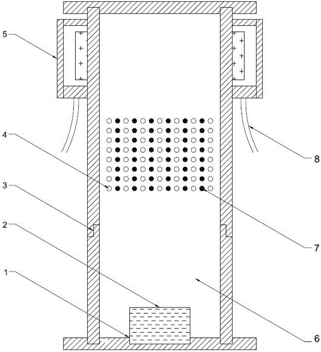 Device and method for preparing hydrogen peroxide by using plasma discharge