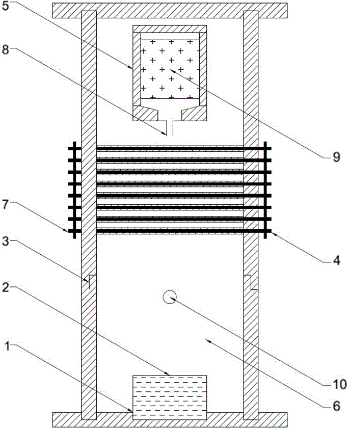 Device and method for preparing hydrogen peroxide by using plasma discharge