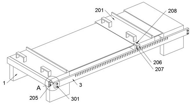 Ligament changing traction device based on track and field training