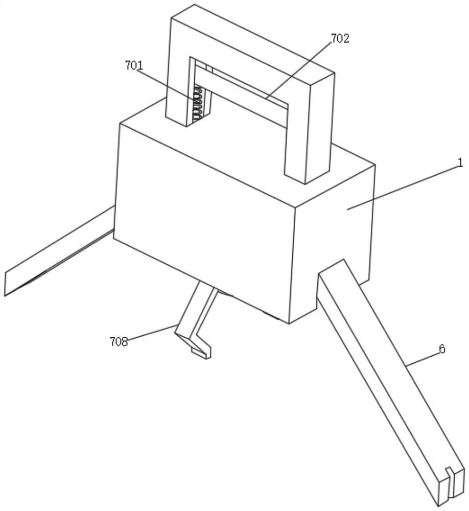 Wing rib stamping micro-contact grinding device in aircraft manufacturing