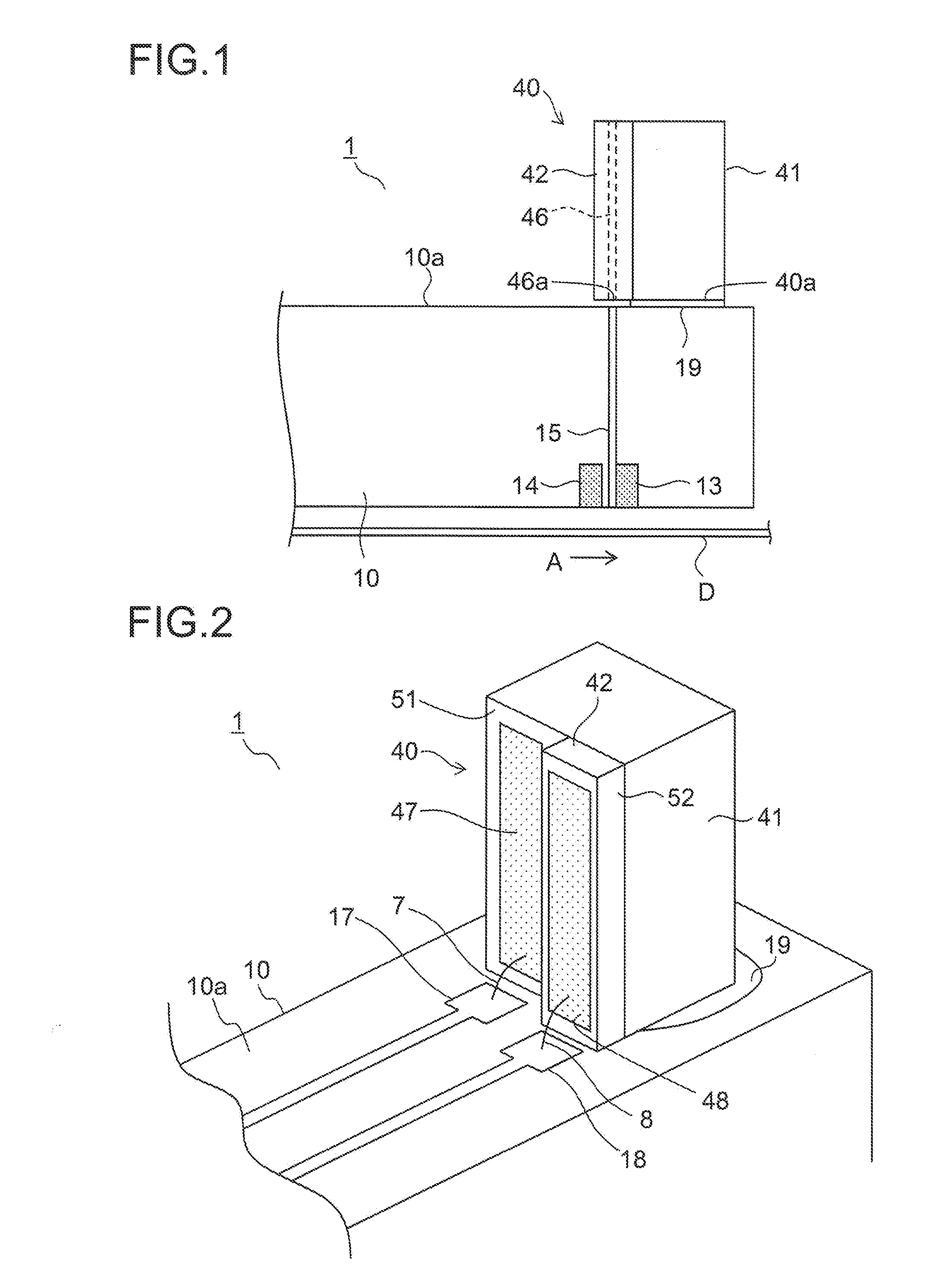 Semiconductor laser element and near-field light output device using same