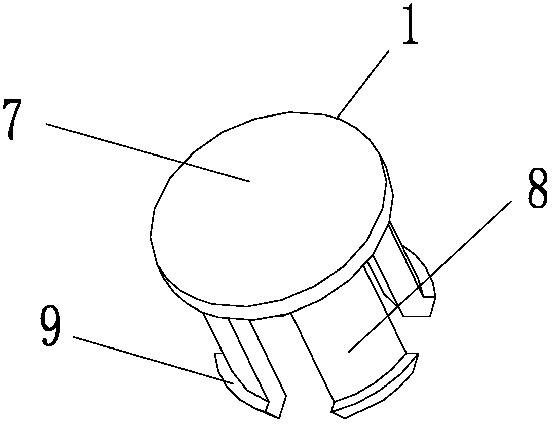 Electric energy meter theft prevention sealing structure