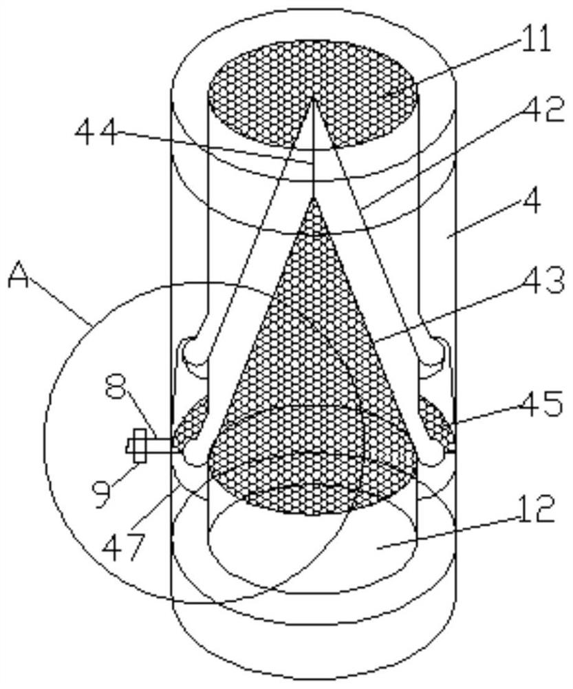 A fuel injector with filter inner core