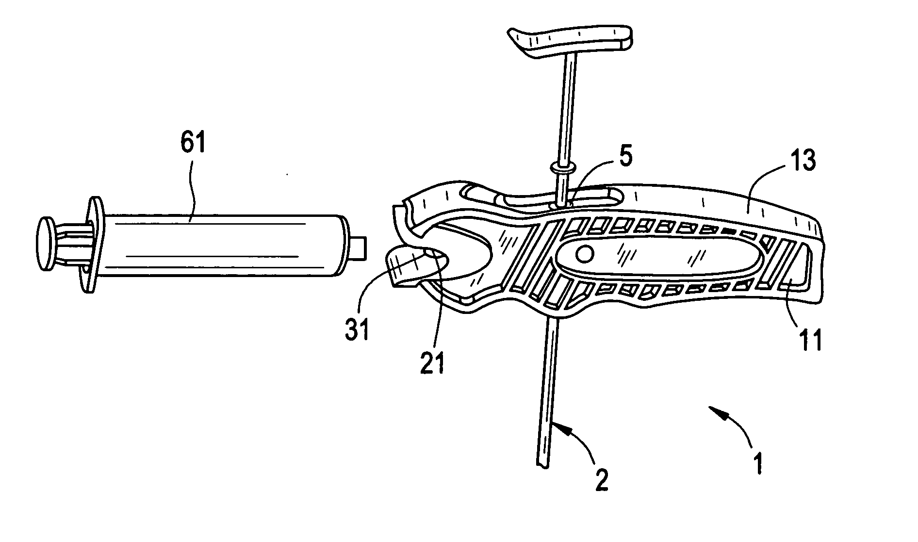 Access and delivery needle for percutaneous vertebroplasty