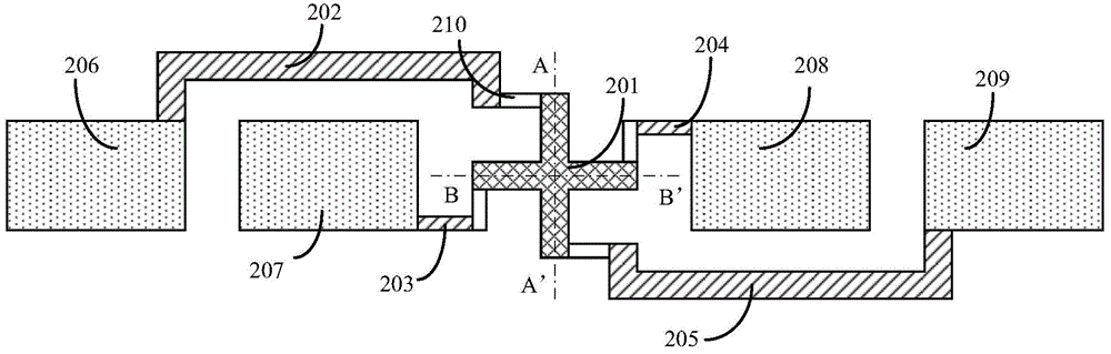 Test structure and test method