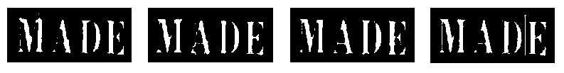 Scene text identification method based on Bayesian probability frame