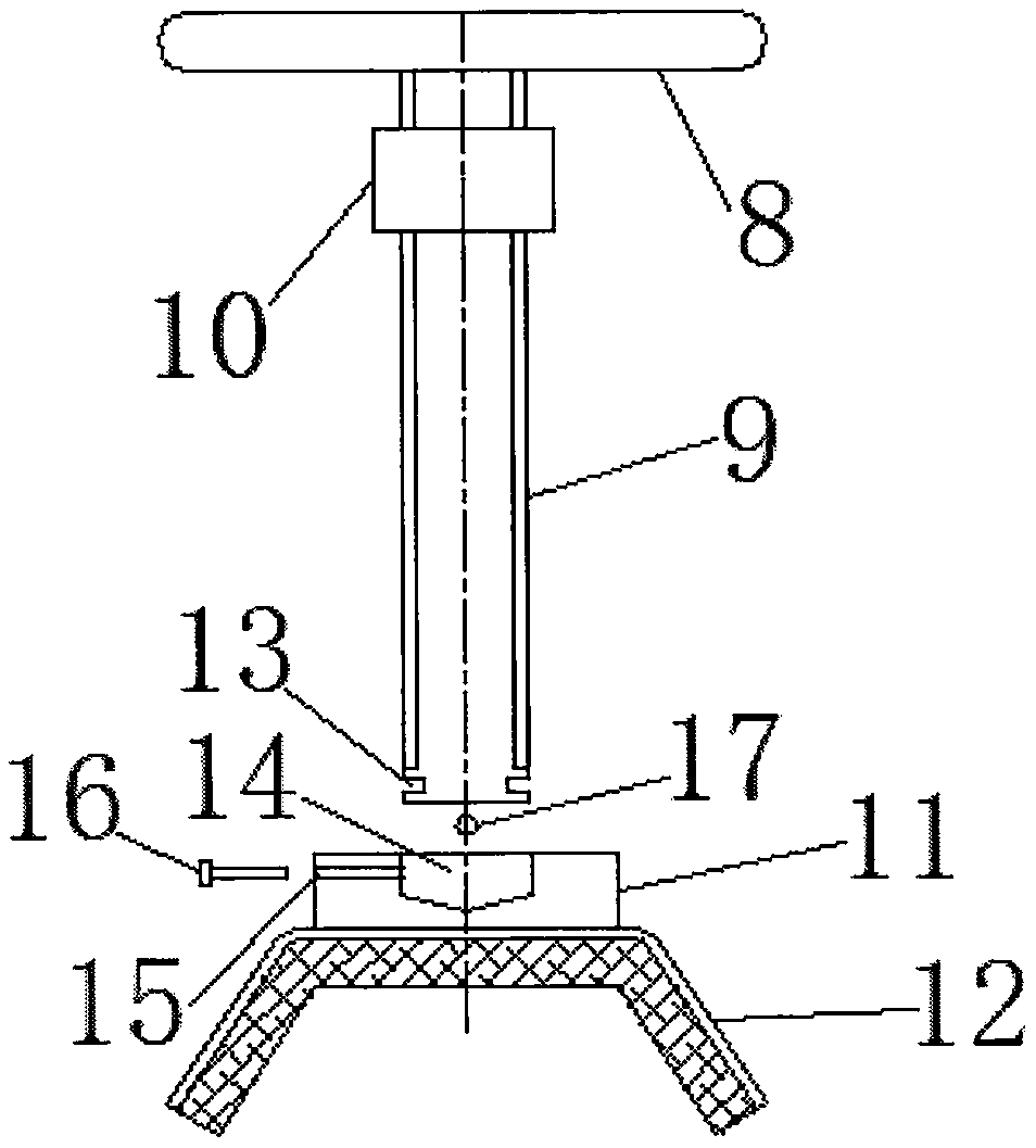 Beam-type thread rapid-adjustment low-temperature-resistant freezing type ammunition loading frame