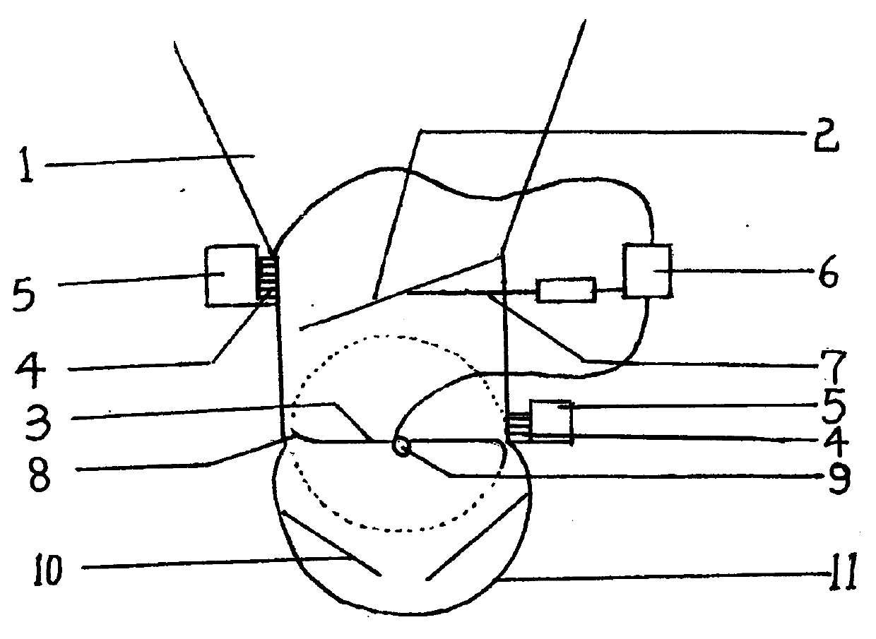 Automatic dust discharge device of dust collector