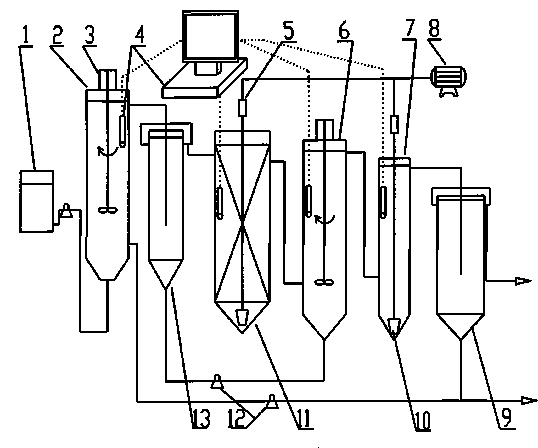 Method for using SBR for quick start of continuous flow double sludge denitrification dephosphorization process