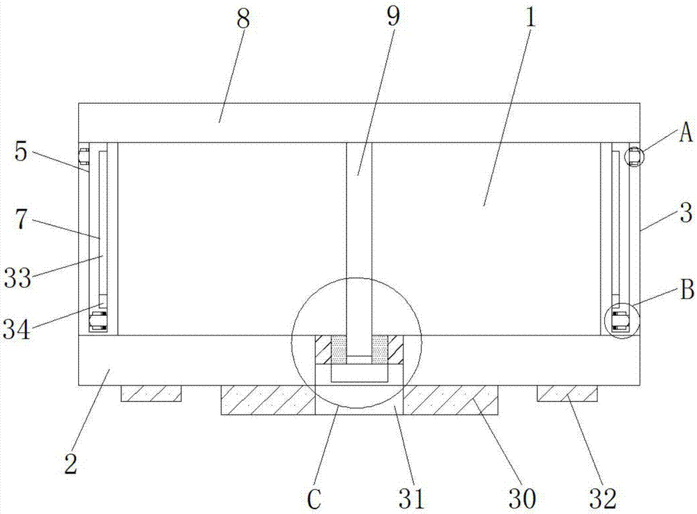 Fire fighting detection tool storage box capable of expanding space