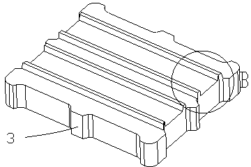 Hopper pad for coal separator