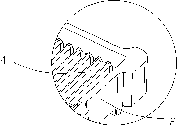 Hopper pad for coal separator