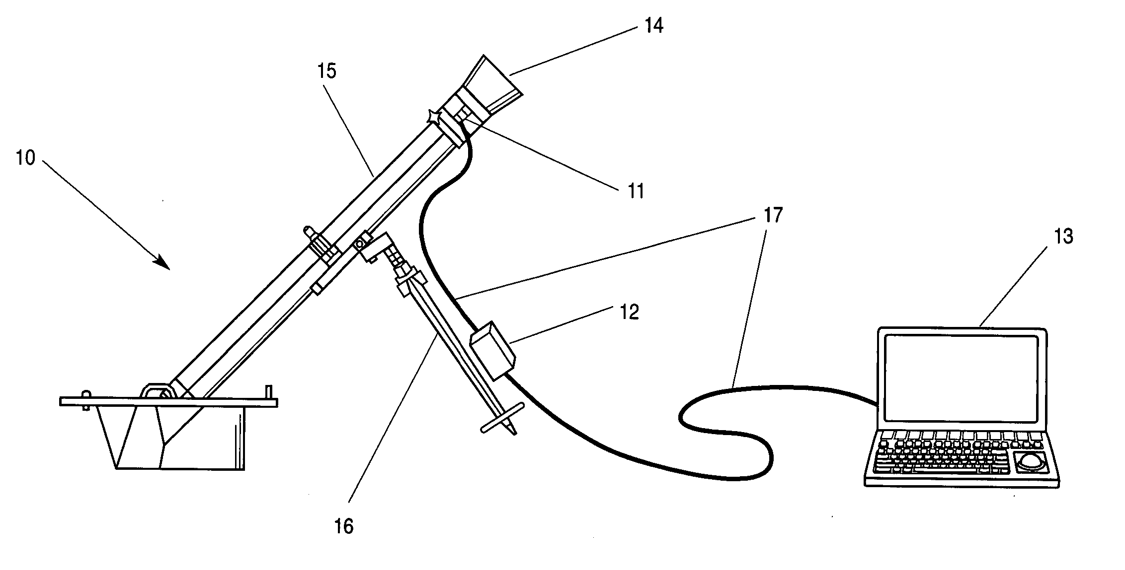 Digital signal processing back biased hall effect muzzle velocity measurement system