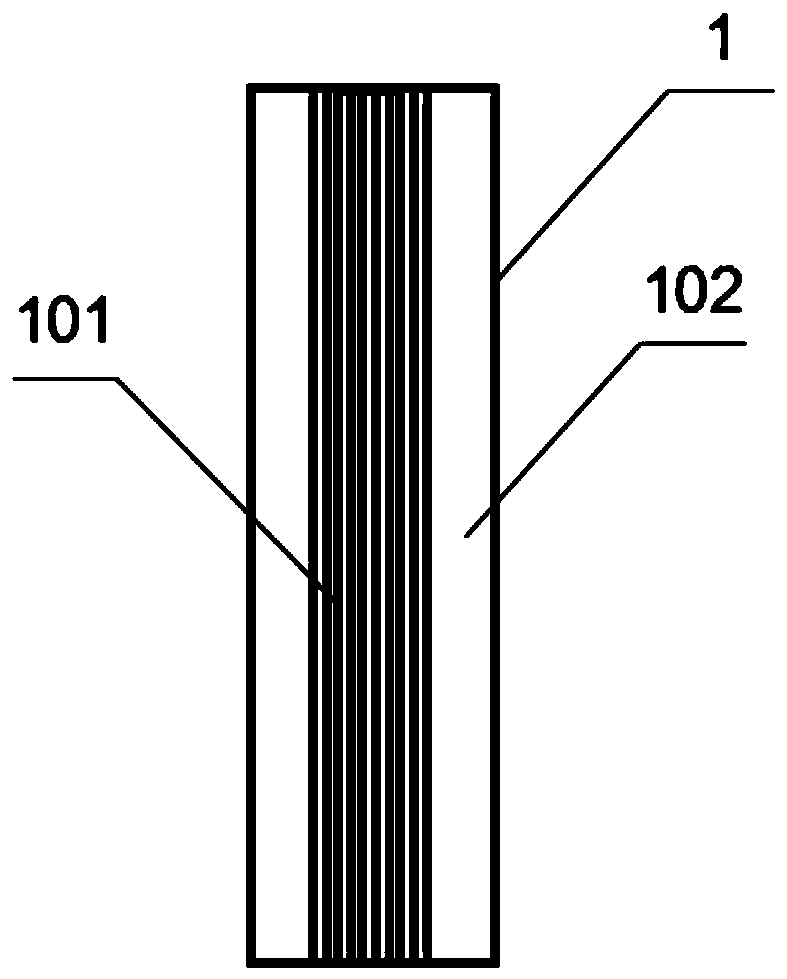 Additive manufacturing method of fiber rod-prearranged Z direction-reinforced continuous fiber composite material