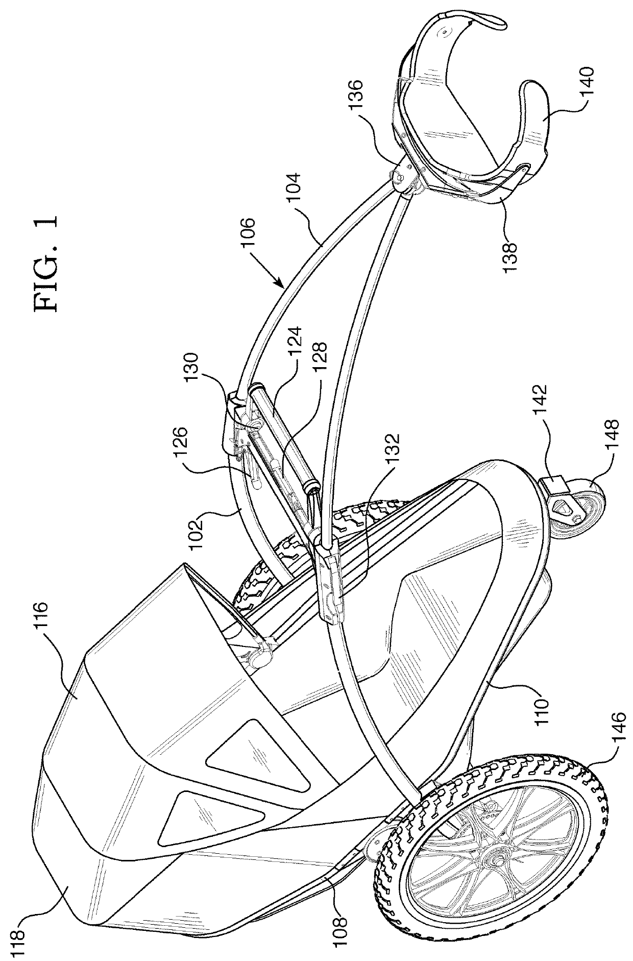 Convertible stroller